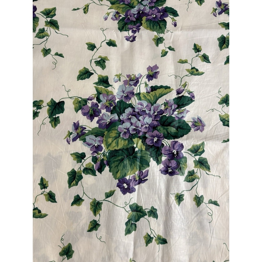 Sweet Violets My Favorite Things Waverly Fabric 100% Cotton 56"x 176" 4.5yds